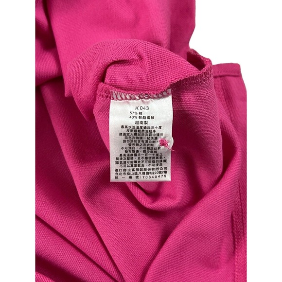 NWT Net Ladies Pink Short Sleeve Polo Shirt‎ Sz XXL - Picture 6 of 7